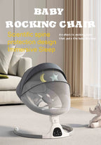 Baby Electric Rocking Chair Cradles Coax Baby  Luxury Electric Swing Shaker Recliner Comfort Chair  0-3 Years Old Baby Bed
