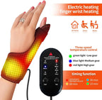 Heating Massage Finger Braces 3 Levels Hot Compress Massage Finger Brace Hand Finger Protector Massage Instrument Spa