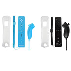 For Nintendo Wii/Will U Joystick 2in1 Wireless Remote Gamepad Controller Set Optional Motion Plus with Silicone Case Video Game