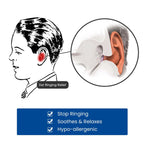 Tinnitus Relief Ear Clip Treat Ringing Relieve Pain Dizziness Otitis Improve Hearing Calming Ear Set Pressure Portable Ear Tools