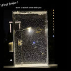 DIY Snow Night Light Snow Street Light To Girlfriend Girlfriends Birthday Gift Christmas Accessories