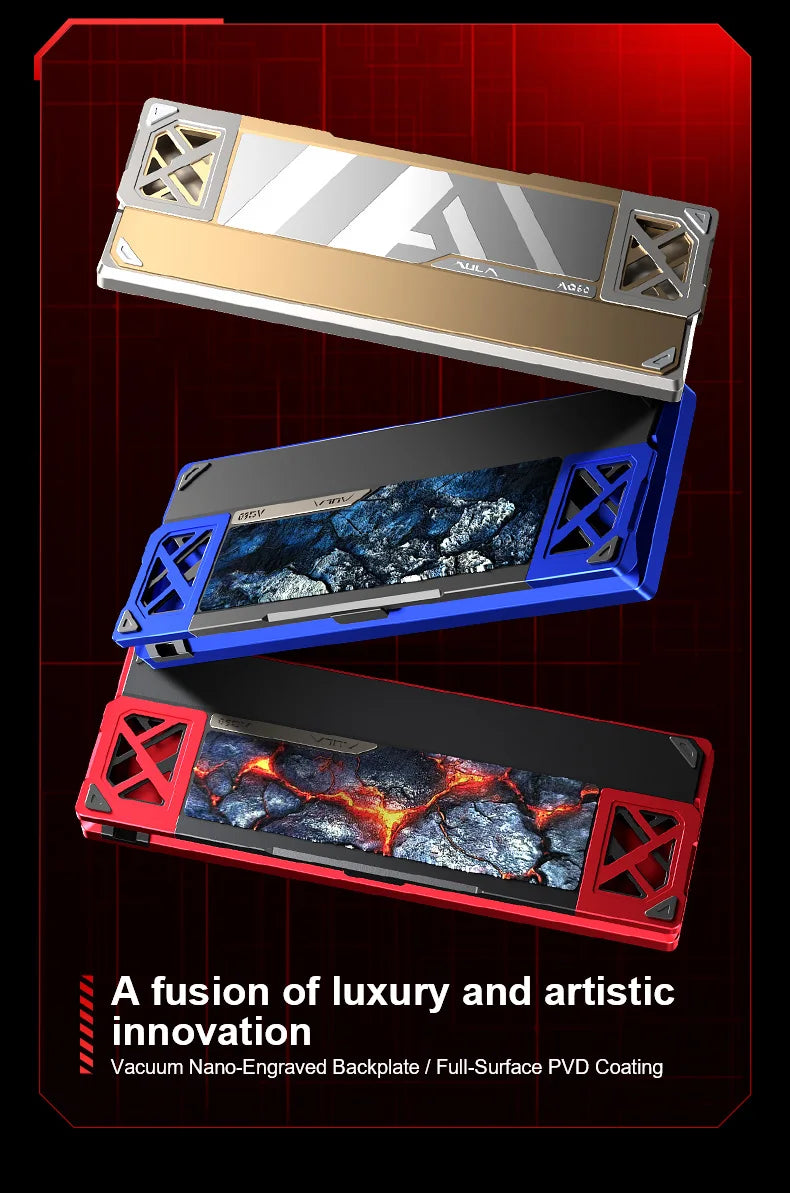 AULA AG60 Pro/MAX Wired Gaming Mechanical Keyboard Custom Full Aluminum High Performance Magnetic Axis for Esports And FPS Games