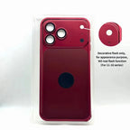 Metal Alloy Frame Bumper Phone Case for IPhone 17 16 15 14 13 12 Pro Change To 18 Pro Shockproof Protective Border Cover