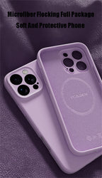 Luxury Liquid Silicone For Magsafe Case For iPhone 18 17 Air 16 Plus 15 14 13 Pro Max 18Pro Wireless Charging Skin Smooth Cover