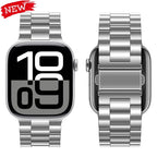 Stainless Steel Strap for Apple Watch Ultra 3/2 Band 46mm 49mm 40mm 44mm 42mm 41mm 45mm Bracelet IWatch Series 11 10 9 8 7 SE 6