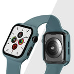 Tempered Glass+cover For Apple Watch Case Accessories 45mm 41mm 44mm 40mm 42mm Screen Protector Apple watch serie 9 4 5 6 SE 7 8