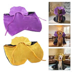 Halloween Pet Costume Cloak with Easy to Wear Laceup Tied Design Comfortable Polyester Dog Cosplay Outfit for Parties 87HA