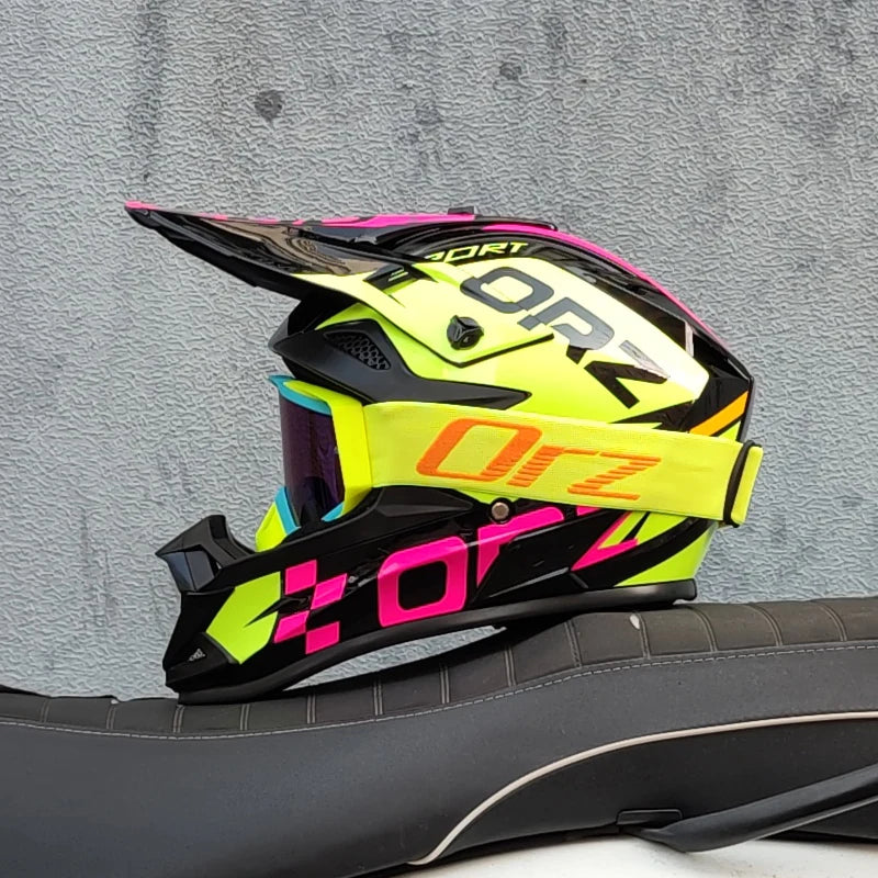 Super-Cool Motorcycle Off-road Helmet ATV Dirt Bike Helmet MTB Downhill Full Face Helmet Free gifts&a lot of Design capacetes