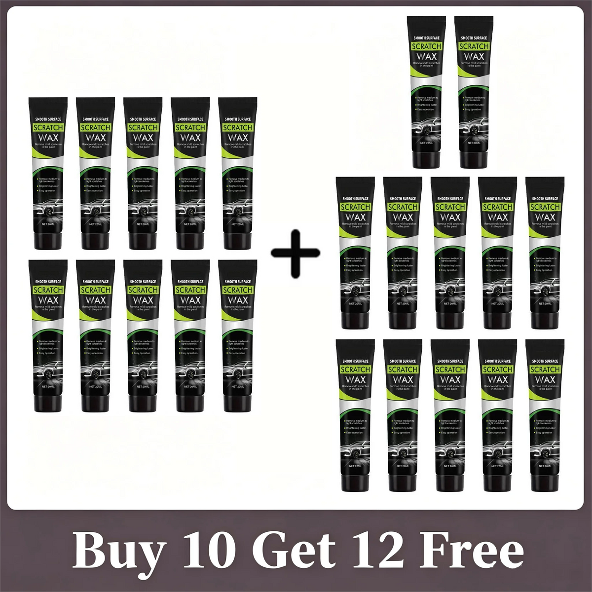 Magic Car Scratch Remover Paste No Professional Skill Needed Simply Wipe To Repair Car Paint Scratches All Color Universal