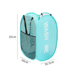 Extra Large Foldable Laundry Hamper Basket - Thickened Wear-resistant Storage Organizer for Bathroom, Dormitory, Closet,Portable
