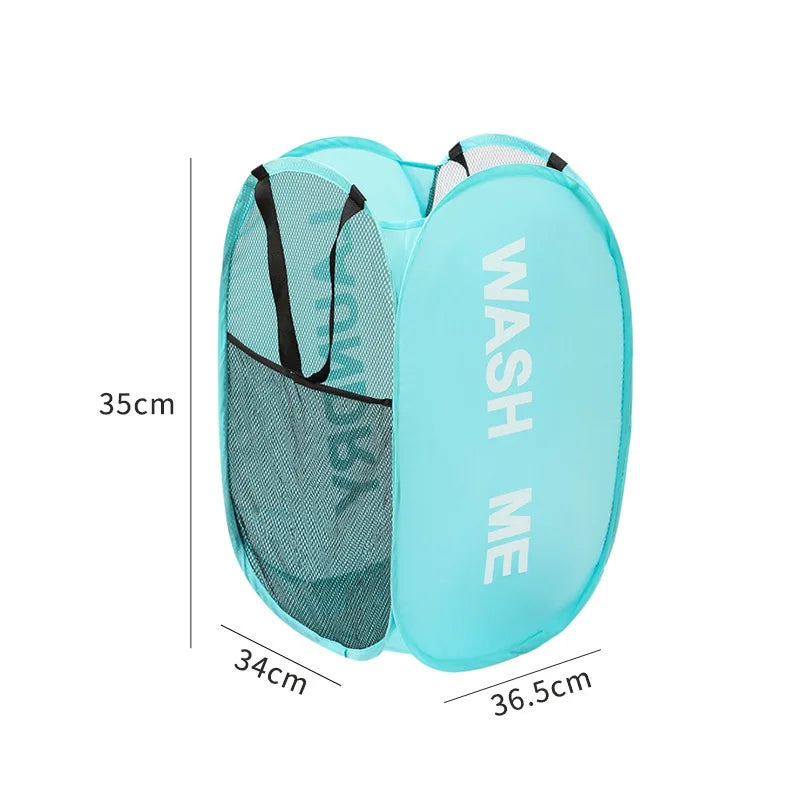 Extra Large Foldable Laundry Hamper Basket - Thickened Wear-resistant Storage Organizer for Bathroom, Dormitory, Closet,Portable