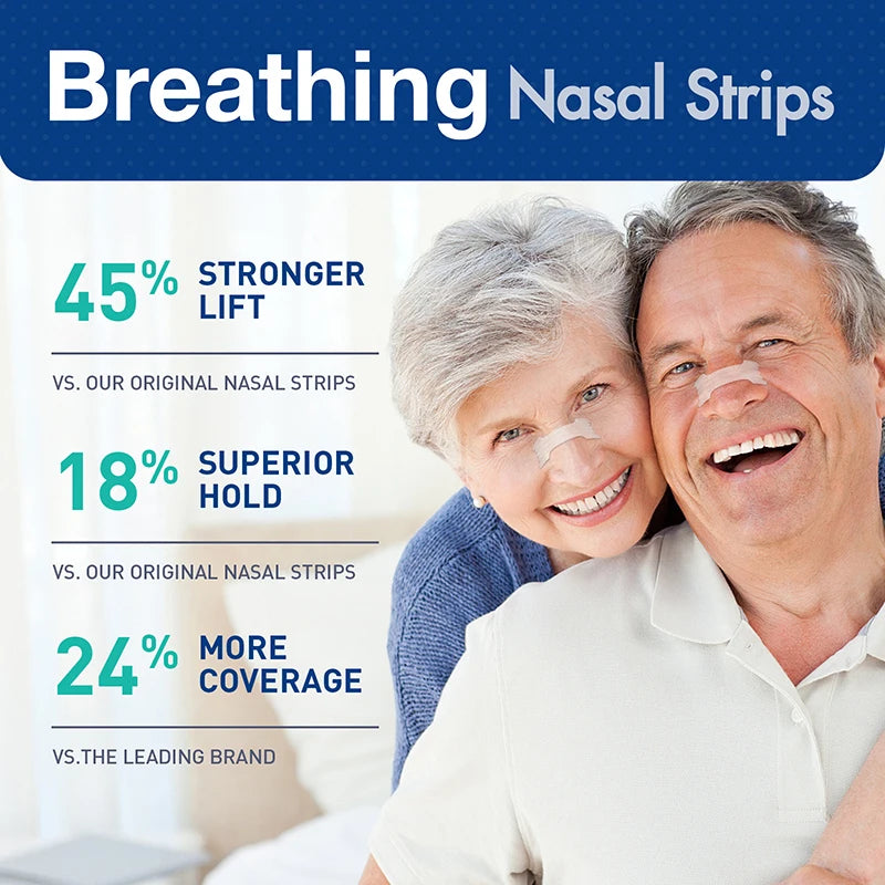Extra Strength Sport Nasal Strips 30/90/150/300 PCS Breathable Anti-Snoring Non-Invasive Sleep Aid for Adults And Children