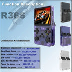 R36S Retro Handheld Game Console One RAM Arkos System 3.5 Inch IPS Screen Portable Pocket Video Player Game 20000+ Consola