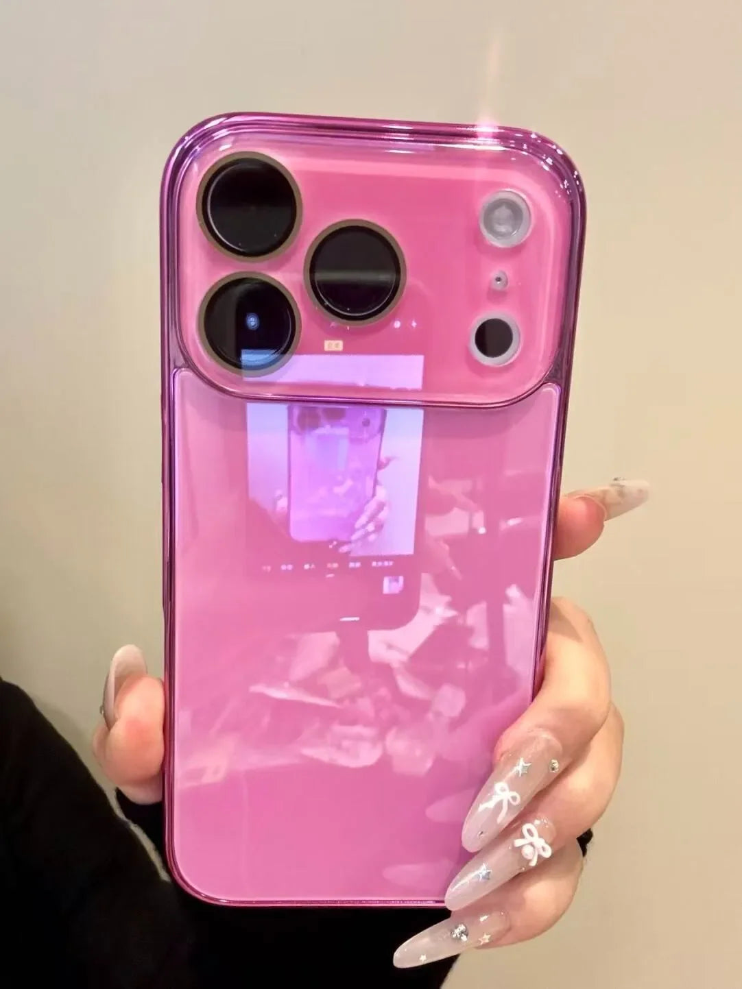 Luxury ice-Tempered Glass Camera Case For iPhone 18 17 16 15 14 13 12 11 Pro Max Plating Candy Armor Shockproof Glossy Cover