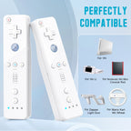 For Nintendo Wii/Will U Joystick 2in1 Wireless Remote Gamepad Controller Set Optional Motion Plus with Silicone Case Video Game