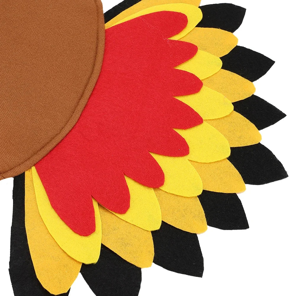 Halloween Dogs Turkey Costume Pets Thanksgiving Costume Winter Clothes Apparel Cosplay Dress Up for Small Medium Large Dogs