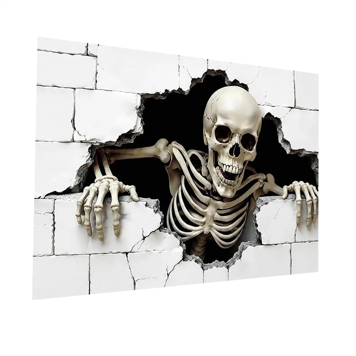 Halloween Garage Door Decorations Large Spooky Thick Fabric Vibrant Halloween Garage Door Banner Cover Decorations for Home Yard