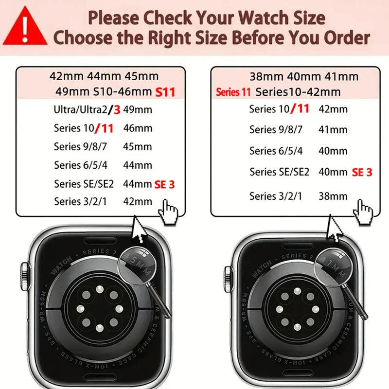 Solo Loop Silicone for Apple Watch Bands 40mm 44mm 45 41 49mm 42mm 46mm 38 Bracelet iwatch Series 11 10 9 8 7 6 SE3 Ultra2 Strap