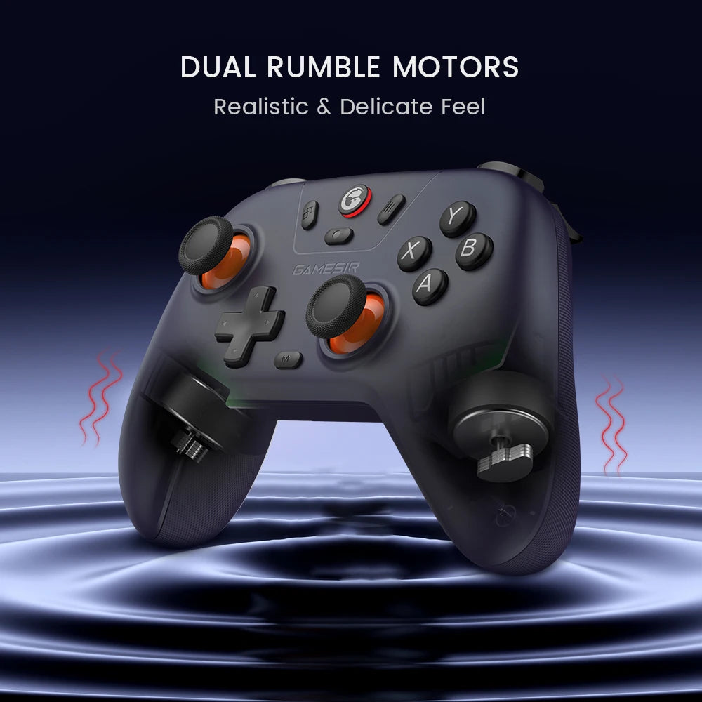 GameSir Nova Lite Wireless Gamepad, Bluetooth Gaming Controller with Hall Effect for Switch, Android, iOS, PC, Steam Games