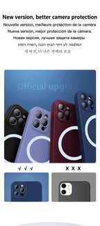 Magnetic Liquid Silicone Case For Iphone 14 13 12 Mini 11 Pro Max X Xs Xr Apple Magsafe Original Magnet Camera Precision Hole