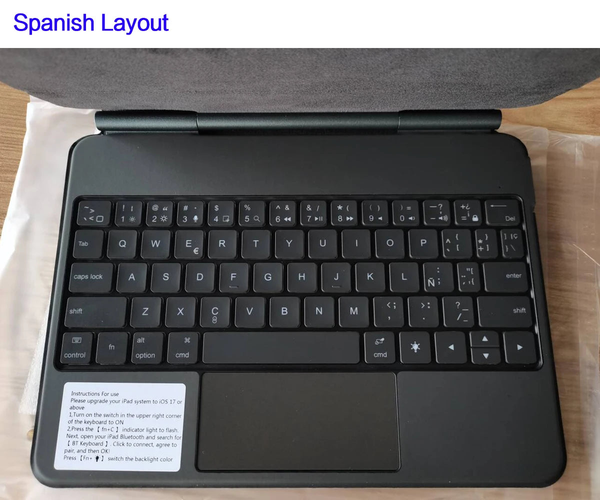 Magic Keyboard for iPad Pro 11 13 M5 Case for iPad Air 11 13 Inch M4 2026 M3 M2 Funda iPad 10th Gen 11th A16 Air 5 4 Smart Cover