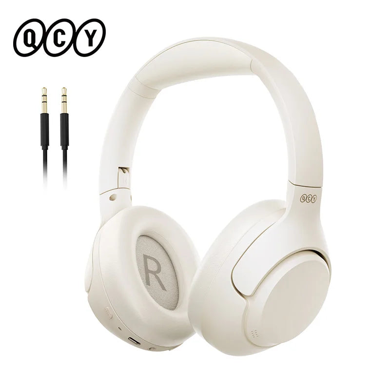 QCY H3 ANC Wireless Headphones Bluetooth 5.4 Hybrid Noise Cancellation 60H