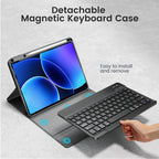 Case for Xiaomi Pad 7 /8 11.2" Bluetooth Keyboard Case for Xiaomi Pad 7/8 Pro 11.2" Wireless Bluetooth Removable Keyboard Case
