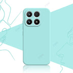 Original Mobile Phone Cases for Xiaomi 17 Xiaomi17 5G 6.3" 360 Soft Luxury Square Liquid Silicone Back Cover Waterproof Bags