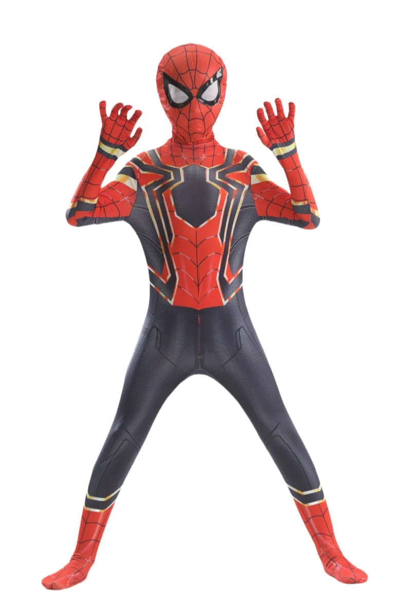 Full Set Halloween Cosplay Costume For Spider Fans Collector Miles Morales Zentai Suit Halloween Christmas Party Halloween Gift