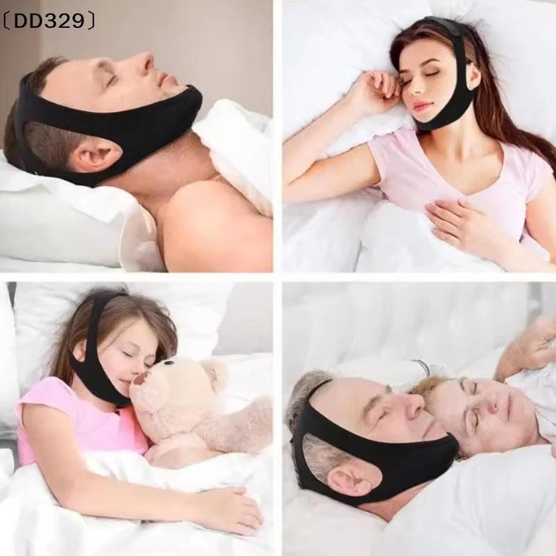 1Pcs Anti Apnea Jaw Solution Sleep Support Apnea Belt Neoprene Anti Snore Stop Snoring Chin Strap Belt Adjustable Tool〔DD329〕