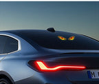 Cool DEMON EYE Ambient Light Solar Powered Breathing Neon Light Car Decoration Rear Windshield Atmosphere Lights Car Accessories