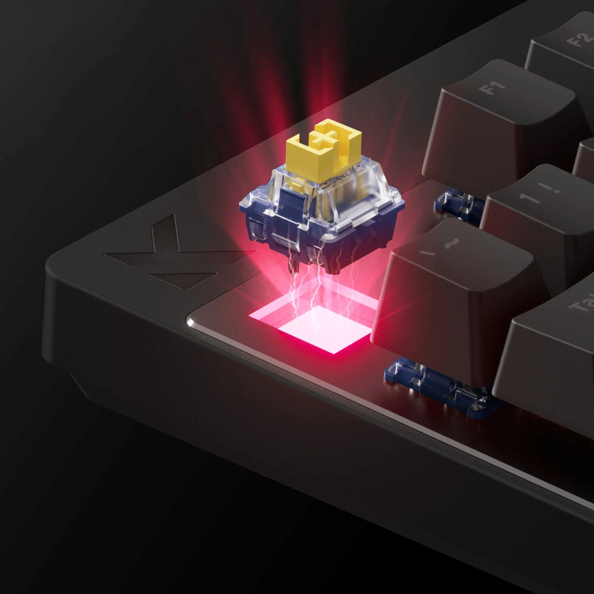 MCHOSE Mix 87 Magnetic Switch Gaming Keyboard Hall Effect 0.08ms Ultra-Low Latency 0.001mm Precision Office Wired Keyboard