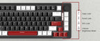 MageGee 75% Mechanical Gaming Keyboard with Knob Control, Blue Backlit Wired Gaming Keyboard Red/Yellow Switch for PC Windows