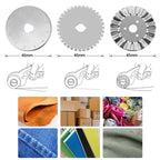 Sewing Rotary Cutter Kit 45mm Rotary Cutter  Cutting Mat Patchwork Ruler Precision Knife for Sewing Quilting Crafts