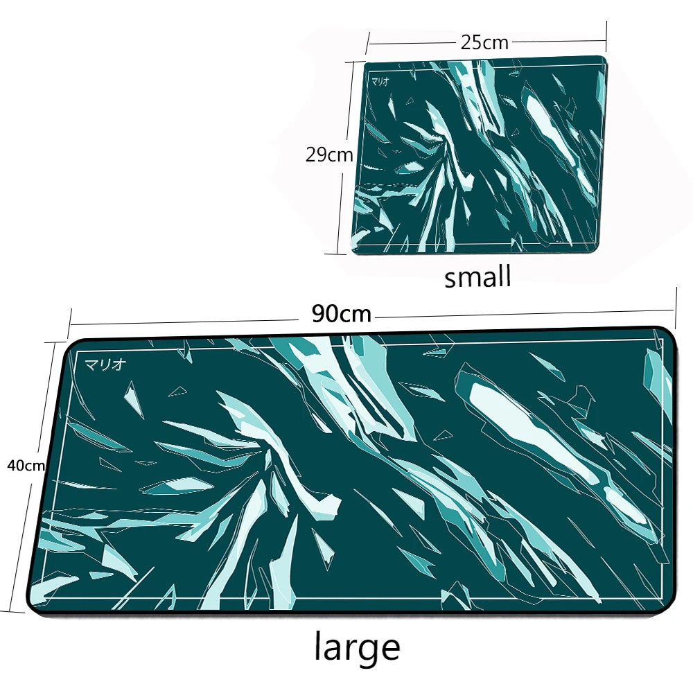 White Mousepad Art Mats 3 Mm Slipmat 900x400 Mouse Pad Xl Original Deskmat Home Office Carpet Substrate on The Table for Pc