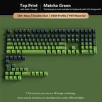 2026 Original Daylight Keycaps PTB Translucent, Side-engraved Oem 135 Keys, Customized To Fit 60/84/98/108 Mechanical Keyboards.