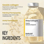 Korean Silk Collagen Essence Serum Deep Peptide Intensive Revitalizing Face Cream Anti-Wrinkle Firming Lifting Skin Care 40ml