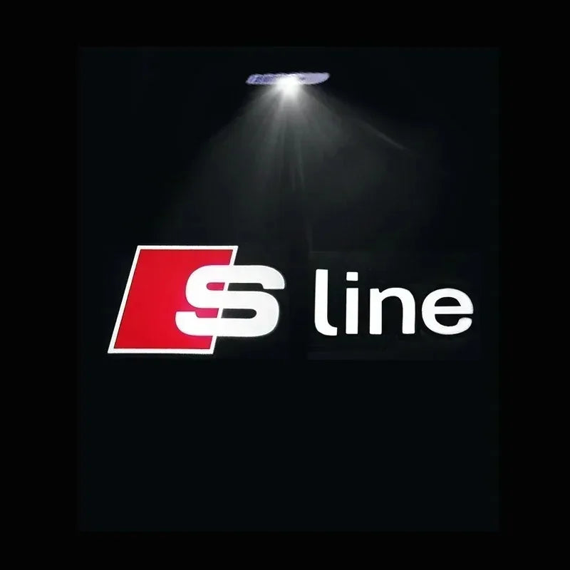 2PCS LED Car Door Logo Light Led Projector For Audi A4 B5 B6 B7 B8 B9 A1 A3 8V 8P 8L A6 C5 C6 C7 A5 A7 A8 Q3 Q5 Q7 TT S3 S6