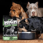 BULLY MAX HIGH PROTEIN & GROWTH WHOLESOME FORMULA FOR PUPPIES, Promotes Strong Muscle Development And Overall Health 120g