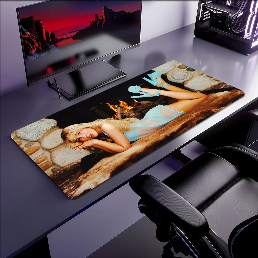 Mouse Singer Pad MousePad Non-slip Sweet Carpenter Lockedge Office Student S-Sabrina Gaming Thickened Large Writing Pad Cushion