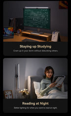 【New Sale】Baseus Magnetic Computer Screen Light Desk Lamp Laptop Hanging USB Light Table Lamp LED Monitor Light Reading Light