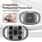 Six Head Deep Tissue Massage Gun High Frequency Vibration Muscle Relaxer