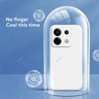 Original Square Liquid Silicone Phone Case for Xiaomi Poco X6 PocoX6 Pro 5G Lens Protection Soft Couples Cover Thin Fundas Coque