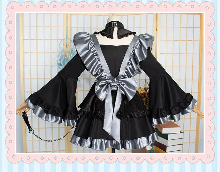 Anime My Dress Up Darling Marin Kitagawa Cosplay Costume Maid Cosplay Dress Halloween Kitagawa Marin Kuroe Shizuku Full Set