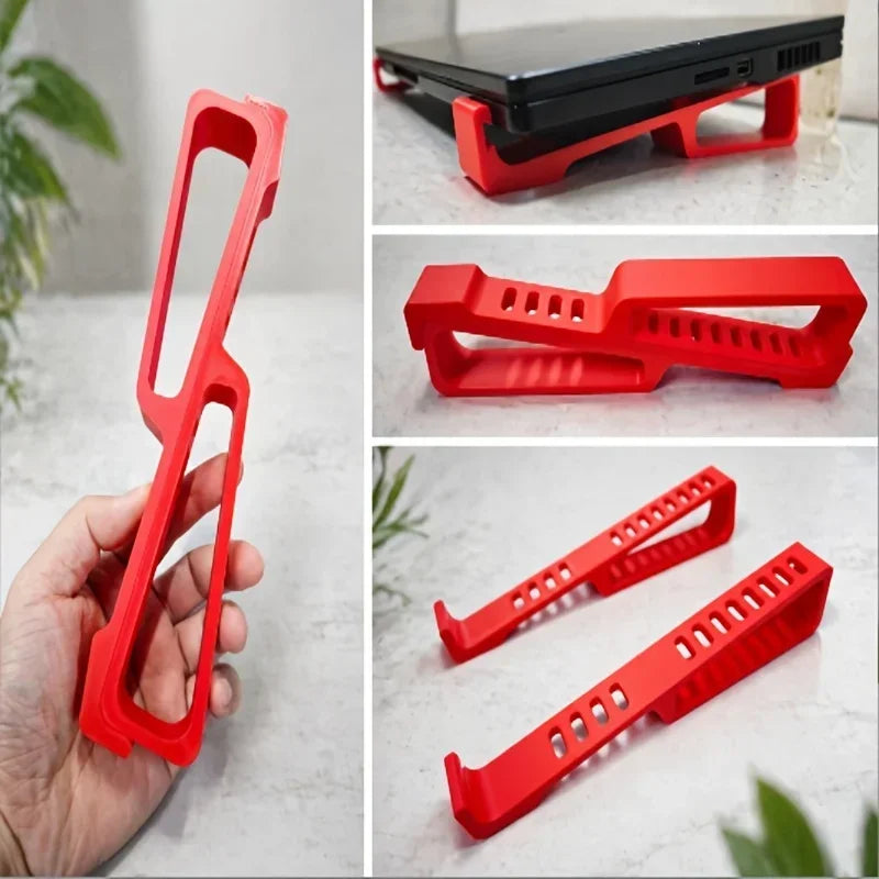 3D Printed Portable Laptop Riser, Ventilated Ergonomic Notebook Stand, Universal Fit for Laptops, for Office And Home