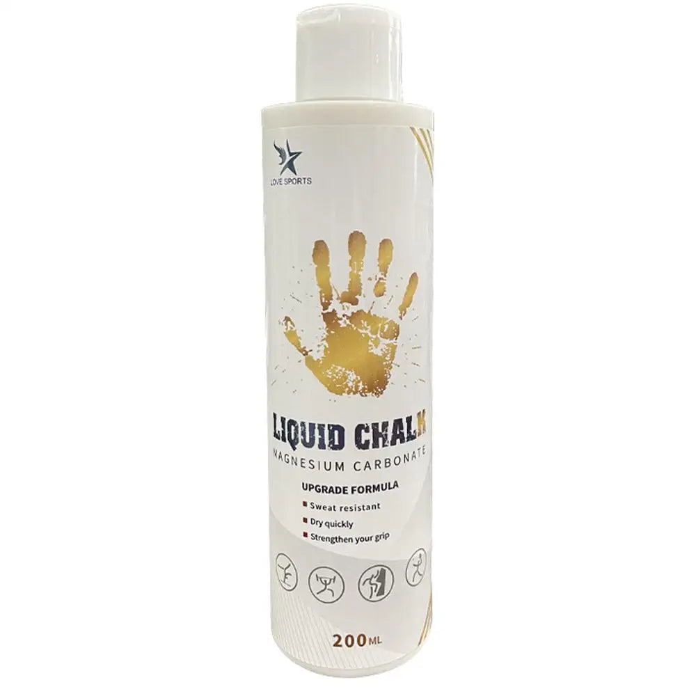 Liquid Chalk Sports Magnesium Powder Fitness Weight Lifting Anti Slip Cream Grip Weight Lifting Climbing Gym 50/100/200ml