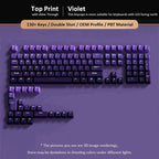 2026 Original Daylight Keycaps PTB Translucent, Side-engraved Oem 135 Keys, Customized To Fit 60/84/98/108 Mechanical Keyboards.