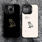 D-Drake O-OvO OWL Phone Case For iPhone 17 16e 16 15 14 13 12 11 mini Pro Max X XR XSMAX 8 7 Air Plus Anti Fall Matte Back Cover