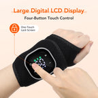 Electric foot and hand massager can vibrate and heat the ankles and ankles, and the bracket joints are portable, which can relax