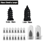 Spiral Tire Repair Plugs Rubber Screw Nails Puncture Patch Kit Quick Fix for Car Motorcycle Bike Vacuum Tires Tubeless